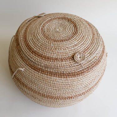 Warao Traditional Circular Storage Basket
