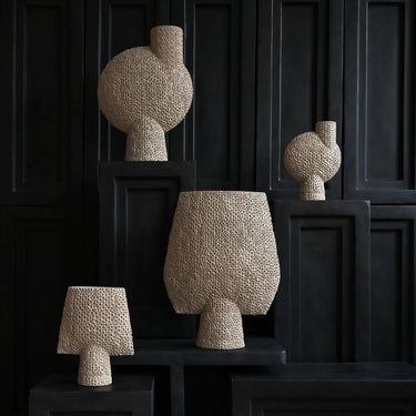 Sphere Vase Bubl - Sand - Mararamiro