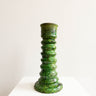 Tamegroute Ripple Vase - Emerald No2 - Mararamiro