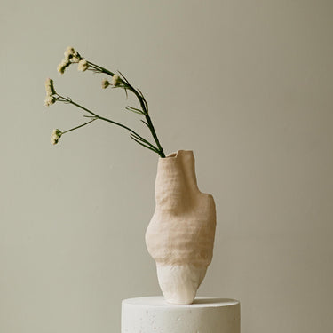 Sculptural Two-Toned Vessel by Angela Cho