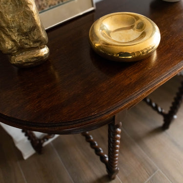 Vintage Barley Twist Console Table