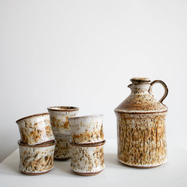 Vintage Stoneware Tea Set - Mararamiro