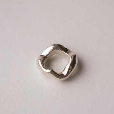 Silver Ring No.10 by Zeina Nahas - Mararamiro