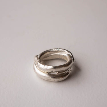 Silver Ring No.17 by Zeina Nahas