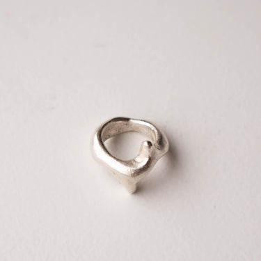 Silver Ring No.2 by Zeina Nahas - Mararamiro
