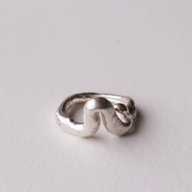 Silver Ring No.20 by Zeina Nahas