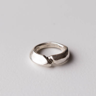 Silver Ring No.24 by Zeina Nahas - Mararamiro