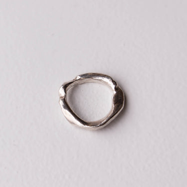 Silver Ring No.25 by Zeina Nahas - Mararamiro