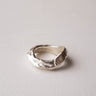 Silver Ring No.4 by Zeina Nahas - Mararamiro