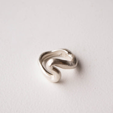 Silver Ring No.5 by Zeina Nahas - Mararamiro