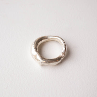 Silver Ring No.7 by Zeina Nahas