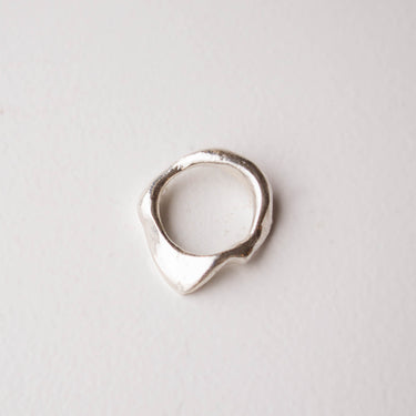 Silver Ring No.8 by Zeina Nahas