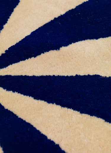 Arch Tufted Rug Large - Blue/Off-White