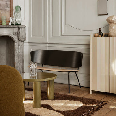 Post Coffee Table - Olive