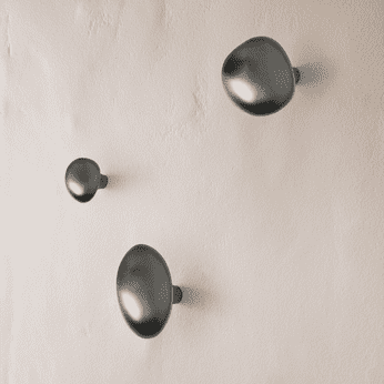 Lemon Hook/Knob - Black Brass