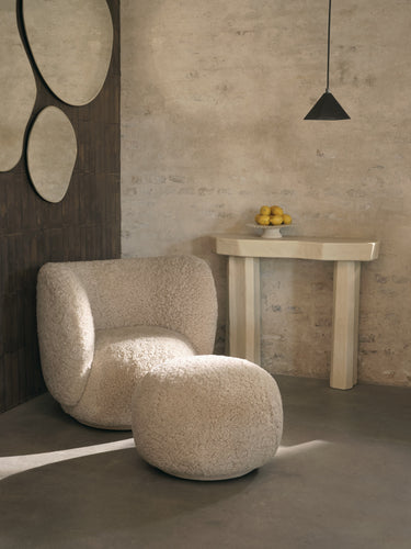 Staffa Console Table - Ivory