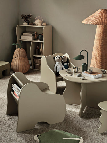 Slope Lounge Chair - Cashmere