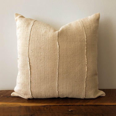 18" African Mud Cloth Pillow - Mararamiro