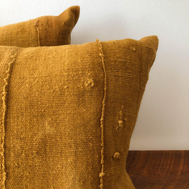 18" African Mud Cloth Pillow - Mararamiro