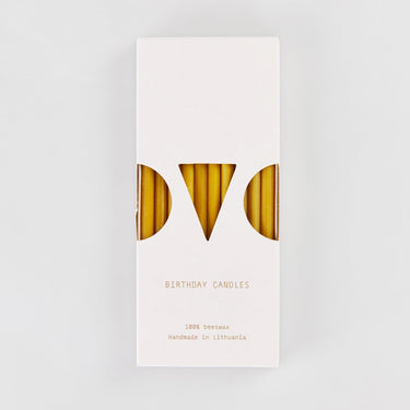 Beeswax Birthday Candles - Mararamiro