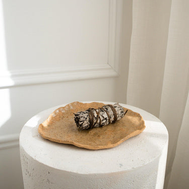Buff Ancient Sand Side Plate - Mararamiro