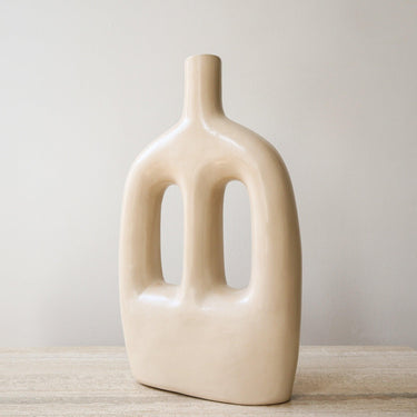 Caillou Tadelakt Vessel - Mararamiro