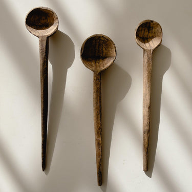 Long wooden spoon set - Mararamiro