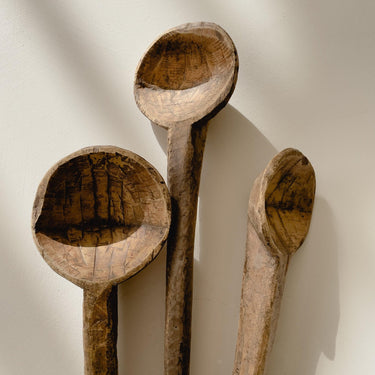 Long wooden spoon set - Mararamiro