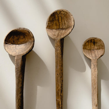 Long wooden spoon set - Mararamiro