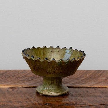 Ochre Moroccan Tamegroute Bowl No5 (16cm) - Mararamiro