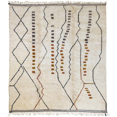 Sadie Moroccan Beni Mrirt Rug - 9.5ft x 12ft - Mararamiro