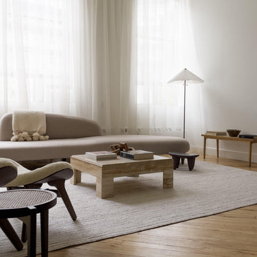 Travertine Coffee Table - Mararamiro