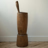 Vintage XL African Mortar & Pestle - Mararamiro