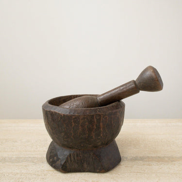 Vintage African Mortar & Pestle - Mararamiro