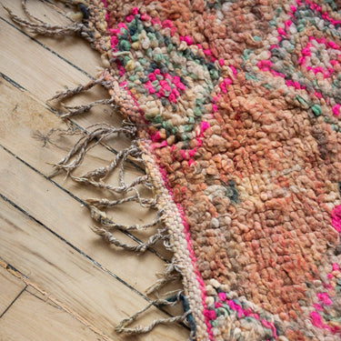 Vintage Moroccan Boujad Rug - 6ft x 12ft - Mararamiro