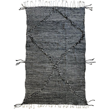 Vintage Moroccan Zanafi Kilim Rug - 4ft x 8ft - Mararamiro