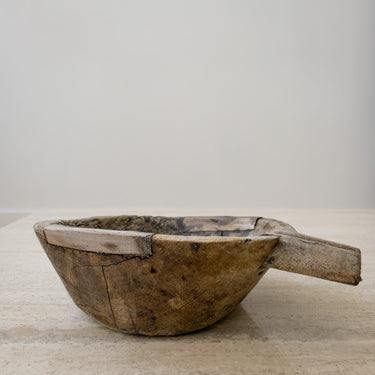 Vintage Wood Bowl No.19 - Mararamiro